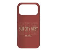 Carcasa para iPhone 17 Pro MAX Sun City Vintage del Oeste de Arizona