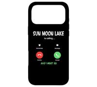 Carcasa para iPhone 17 Pro MAX Sun Moon Lake está Llamando y Debo IR a Taiwán Viajando