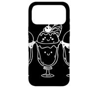 Carcasa para iPhone 17 Pro MAX Sundae de Helado Sorbete de Aspecto cómico