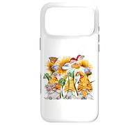 Carcasa para iPhone 17 Pro MAX Sunflower GNOME For Beekeeper Daisy Flower and Honey Bee