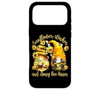Carcasa para iPhone 17 Pro MAX Sunflower Wishes and Honey Bee Kisses with Cute Summer GNOME
