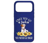 Carcasa para iPhone 17 Pro MAX Sunflowers JRT Dog Lover Once You Go Jack Never Back
