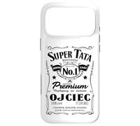 Carcasa para iPhone 17 Pro MAX Super Tata Polska Koszulka Prezent dla Taty Polish Dad