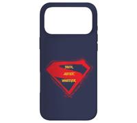 Carcasa para iPhone 17 Pro MAX Supergirl 2026 Truth, Justice, Whatever Over Logo