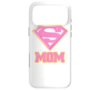 Carcasa para iPhone 17 Pro MAX Superman Super Mom Pink