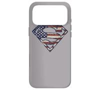 Carcasa para iPhone 17 Pro MAX Superman Wartorn US Flag