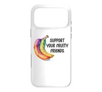 Carcasa para iPhone 17 Pro MAX Support Your Fruity Friends Ally Pride Gay LGBT Queer LGBTQ