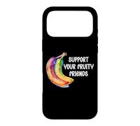 Carcasa para iPhone 17 Pro MAX Support Your Fruity Friends Gay Pride Outfit Ally LGBTQ LGBT