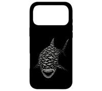Carcasa para iPhone 17 Pro MAX Swarm of Small Sharks Form Great White Shark