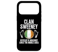 Carcasa para iPhone 17 Pro MAX Sweeney Apellido Irlandés Apellido Heráldico Celta Clan