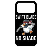 Carcasa para iPhone 17 Pro MAX Swift Blade Sin Sombra Divertido Cool Ninja Goose Espada Meme