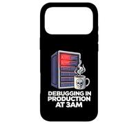 Carcasa para iPhone 17 Pro MAX Sysadmin Devops Debugging In Production At 3AM