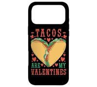 Carcasa para iPhone 17 Pro MAX Tacos Are My Valentine Funny Valentine’s Day Foodie