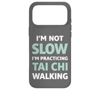 Carcasa para iPhone 17 Pro MAX Tai Chi Caminando No Soy Lento Humor