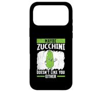 Carcasa para iPhone 17 Pro MAX Tal Vez al calabacín Tampoco le Gustas Vegano Vegetariano