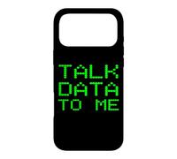 Carcasa para iPhone 17 Pro MAX Talk Data To Me Analista Divertido Análisis Eslogan Broma financiera