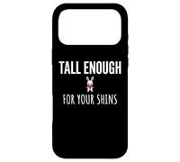 Carcasa para iPhone 17 Pro MAX Tall Enough for Your Shins Cute Bunny Rabbit Boxing