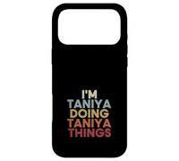 Carcasa para iPhone 17 Pro MAX Taniya Name Taniya Personalized Name First Given
