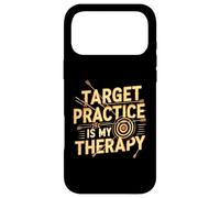 Carcasa para iPhone 17 Pro MAX Target Practice Is My Therapy Archery Bow Arrow