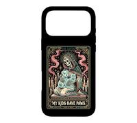 Carcasa para iPhone 17 Pro MAX Tarjeta de Tarot para Amantes de Las Mascotas con diseño de Esqueleto de My Kids Have