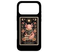 Carcasa para iPhone 17 Pro MAX Tarjeta de Tarot The Readsolotl Axolotl Bookworm Book Reader