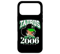 Carcasa para iPhone 17 Pro MAX Tauro 2006 Melanin Goddess Astrología Ropa
