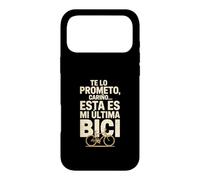 Carcasa para iPhone 17 Pro MAX Te Lo Prometo Cariño Esta Es Mi Última Bici