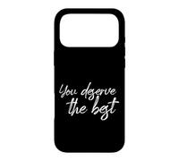Carcasa para iPhone 17 Pro MAX Te mereces la Mejor Cita Motivacional de Bienestar