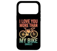 Carcasa para iPhone 17 Pro MAX Te Quiero más Que a mi Bicicleta, un Ciclista Apenas Retro, Valentine
