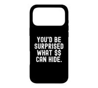Carcasa para iPhone 17 Pro MAX te sorprenderías lo Que Puede Ocultar Witty Clever Observational
