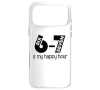 Carcasa para iPhone 17 Pro MAX Teacher Haunted by 6 7 What is 67 Sayings 6-7 Reading Happy