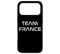Carcasa para iPhone 17 Pro MAX Team France Modern Futuristic White Font