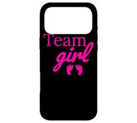 Carcasa para iPhone 17 Pro MAX Team Girl Pink Baby Shower Gender Reveal Party
