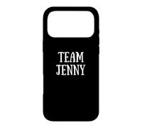 Carcasa para iPhone 17 Pro MAX Team Jenny Cute White Font Cheer for Jenny Show Support