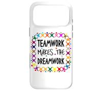 Carcasa para iPhone 17 Pro MAX Teamwork Makes The Dreamwork Motivation Inspirational Quote
