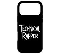 Carcasa para iPhone 17 Pro MAX Technical Rapper Rap Bars Hip Hop MC Writer Rapping Costume