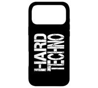 Carcasa para iPhone 17 Pro MAX Techno Duro. Me Encanta la música Techno. Techno Raver y