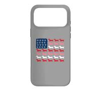 Carcasa para iPhone 17 Pro MAX Teckel Paws and Stripes Forever