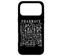 Carcasa para iPhone 17 Pro MAX Técnico de Farmacia Herramientas farmacéuticas Impresión de Patente Vintage