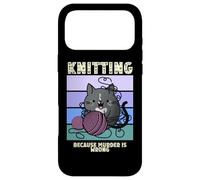 Carcasa para iPhone 17 Pro MAX Tejer Porque asesinar está Mal, Divertido, astuto, Misterioso