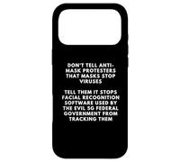 Carcasa para iPhone 17 Pro MAX Tell Anti Maskers It Stops Facial Recognition Top Dank Meme