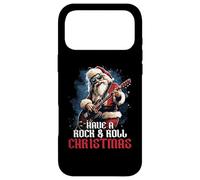 Carcasa para iPhone 17 Pro MAX Ten un Amante de Rock & Roll Christmas Rock Santa Music