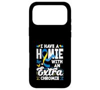 Carcasa para iPhone 17 Pro MAX Tengo un Homie con una Coincidencia Extra de síndrome de Chromie Down
