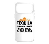 Carcasa para iPhone 17 Pro MAX Tequila is Now in Charge Good Luck and God Bless Margarita