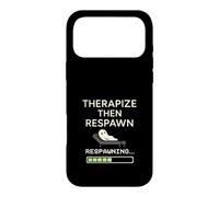 Carcasa para iPhone 17 Pro MAX Terapeuta Gamer Controlador Emocional Jugador Salud Mental Diversión