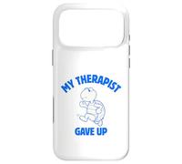 Carcasa para iPhone 17 Pro MAX Terapia Divertida de Tortugas Humor Conciencia Mental