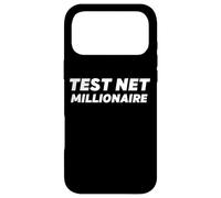 Carcasa para iPhone 17 Pro MAX Test Net Millionaire Funny Crypto Blockchain Test Net Coins
