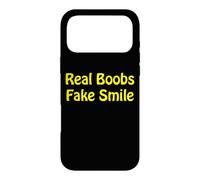 Carcasa para iPhone 17 Pro MAX Tetas Reales. Sonrisa Falsa