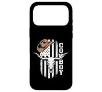 Carcasa para iPhone 17 Pro MAX Texas Cowboy Skull Western Rodeo Cowboy