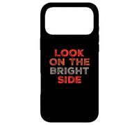 Carcasa para iPhone 17 Pro MAX Texto de Humor Divertido Gente Divertida Mirada Divertida en el Lado Positivo